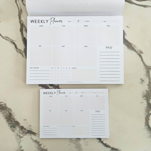 Buttercream - Weekly Planner - A5 - 100pgs
