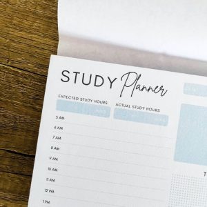 Blue Mist - Study Planner