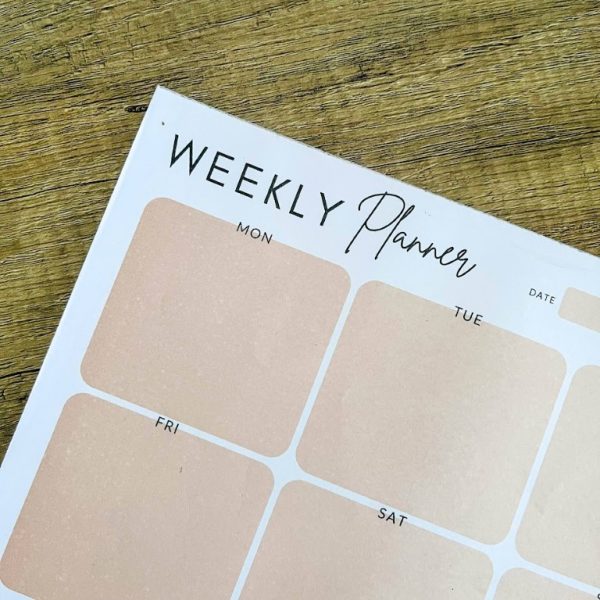 Hazelnut - Weekly Planner - A4