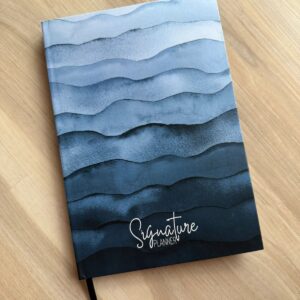 Half Year Undated - Signature Daily Planner - Tide