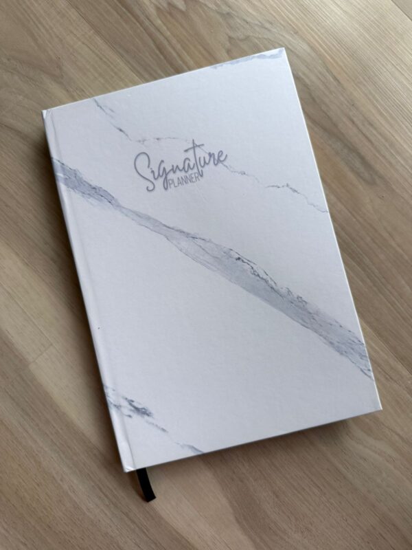 Half Year Undated - Signature Daily Planner - Moonstone