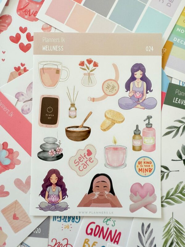 Wellness Sticker Sheet 024