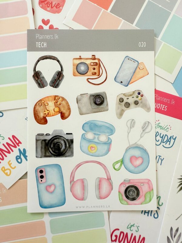 Tech Sticker Sheet 020