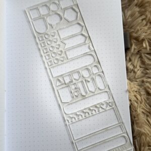 Journal Stencil