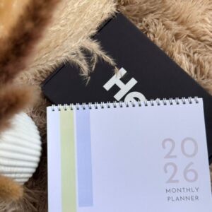 2026 Monthly Desk Planner - A5