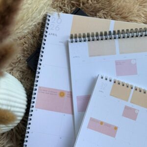 2026 Monthly Desk Planner - A4