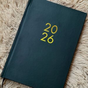 Matte Luxe - Ink - 2026 Dated Daily Planner - Limited Edition