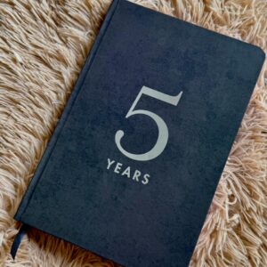 5 Years – 5 Year Journal : Pre-Order
