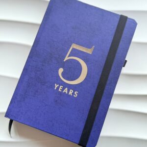 5 Years – 5 Year Journal - Royal Blue