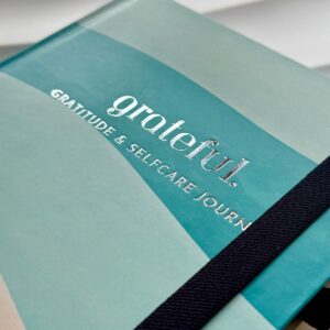 Grateful.  - Gratitude & Self Care Journal - Ocean