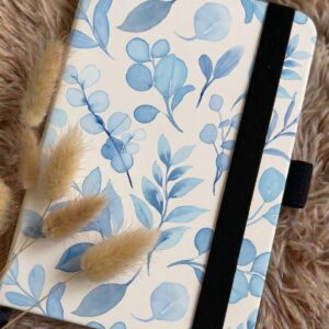 Blue Bloom - Blank Journal - Pre Order