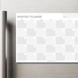 Magnetic Monthly Planner - Moon Mist