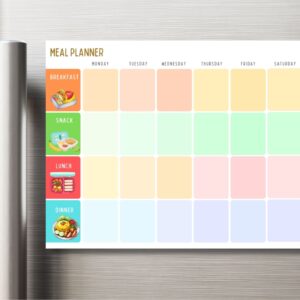 Magnetic Kids Meal Planner