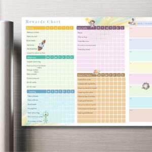 Magnetic Reward Chart - Galaxy Dreams