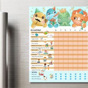 Magnetic Reward Chart - Dino Tales