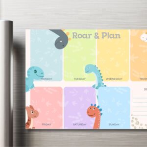 Magnetic Weekly Planner - Roar & Plan