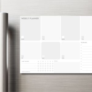 Magnetic Weekly Planner - Moon Mist