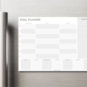 Magnetic Meal Planner - Moon Mist