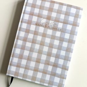 Undated Weekly Planner - Cozy Picnic