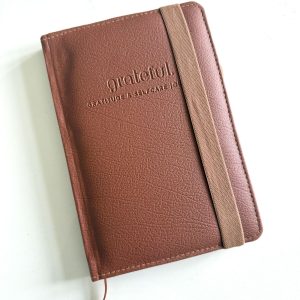 Grateful. - Gratitude & Self Care Journal - Leather Luxe