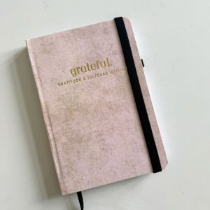 Grateful. - Gratitude & Self Care Journal - Blush Pink